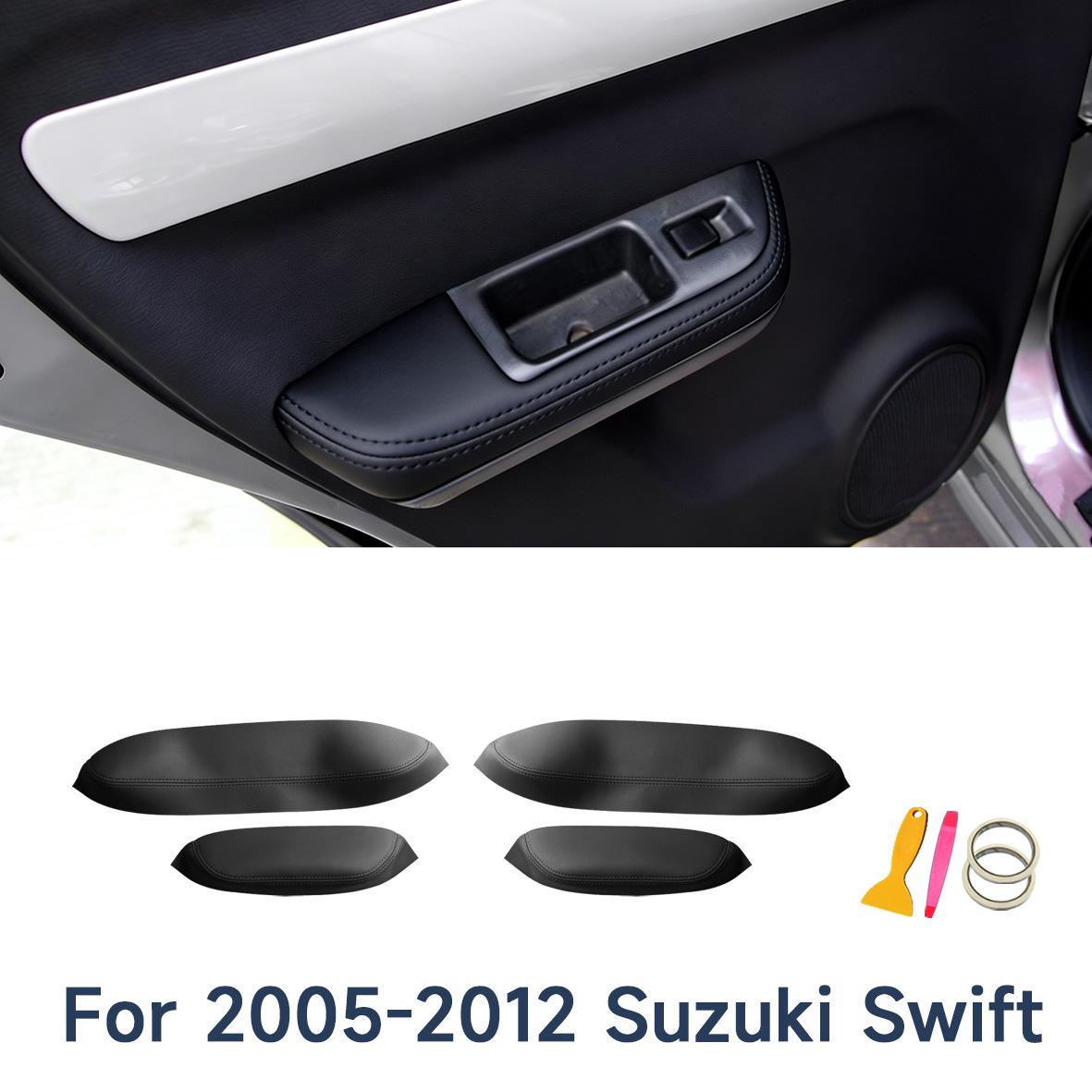 Кожаная подлокотник двери (улучшение) для Suzuki Swift 2005-2012 - Обивка внутренней панели двери. 05-12 Swift, #857005