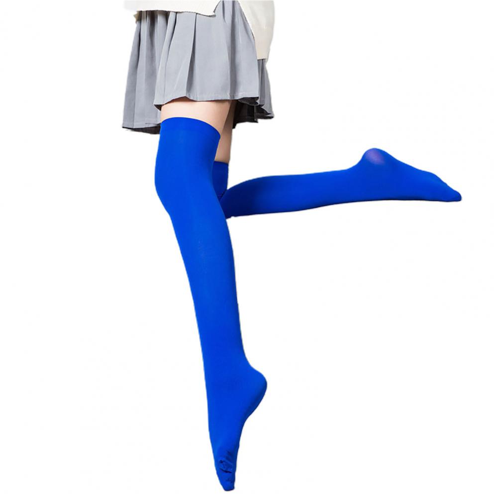 1 Paar hochelastische, atmungsaktive, leichte Strümpfe für Mädchen, süßer japanischer Stil, Overknee-Socken für Damen, Streetwear