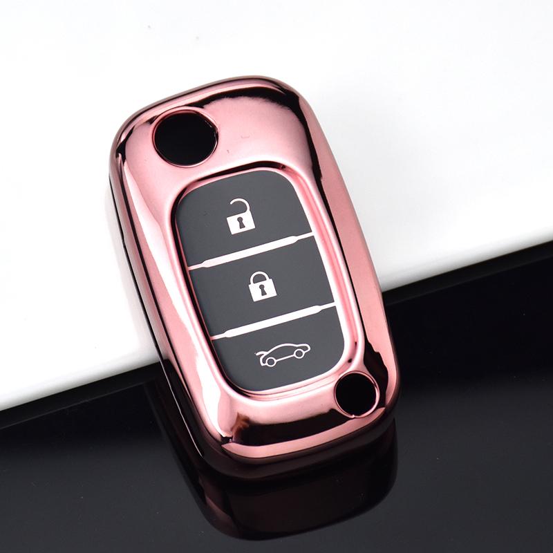 3 Buttons Tpu Key Case Cover For Renault Fluence Clio Megane For Mercedes For Lada Vesta Granta Xray Kalina Priora Sedan Sport