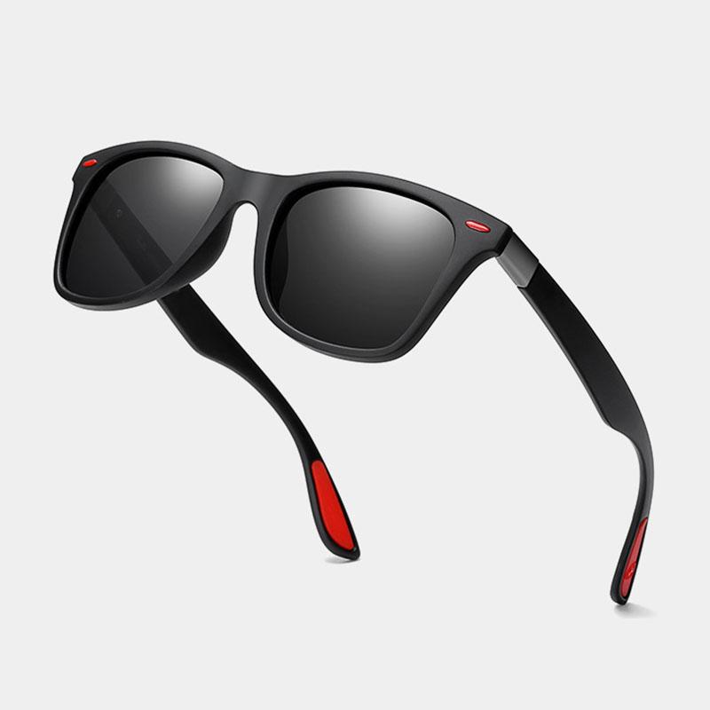 Non-polarized Classic Driver Sun Glasses Fashion  Men Women Square Sunglasses Popular Unisex Rectangle Casual Eyewear