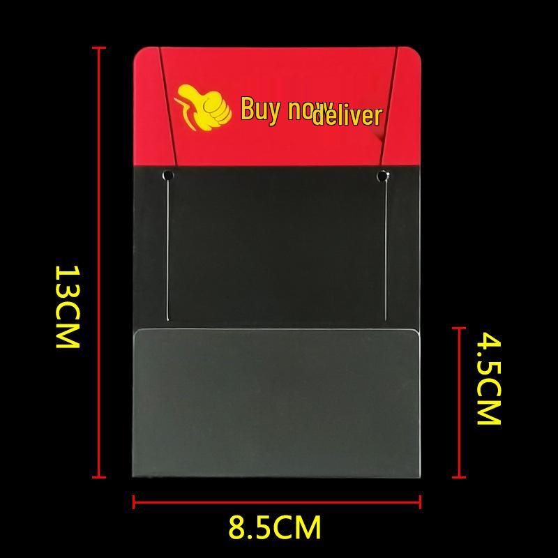 Transparent PVC Shelf Label Sleeve for Pharmacy and Baby Store Price Tags