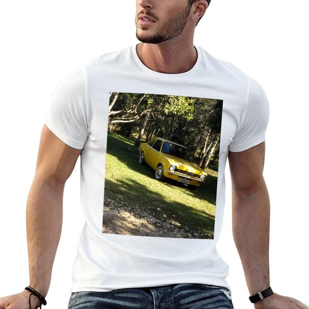 Chevette  TShirt Simple Solid Color Crew Neck Tee