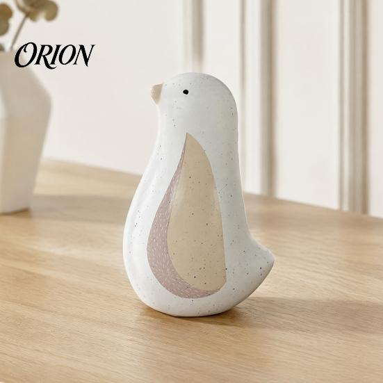 Minimalist Aesthetic Room Ornaments Nordic Ceramic Bird Figurine, Decorative Ornament, Modern Sophisticated Crafts for Bedroom Sculpture Living Shelf