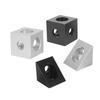 4pcs 1515/2020 Aluminum Block 90 Degree Angle Corner Connector for V-Slot/C-Beam Aluminum Extrusions Profile 3D Printer Parts