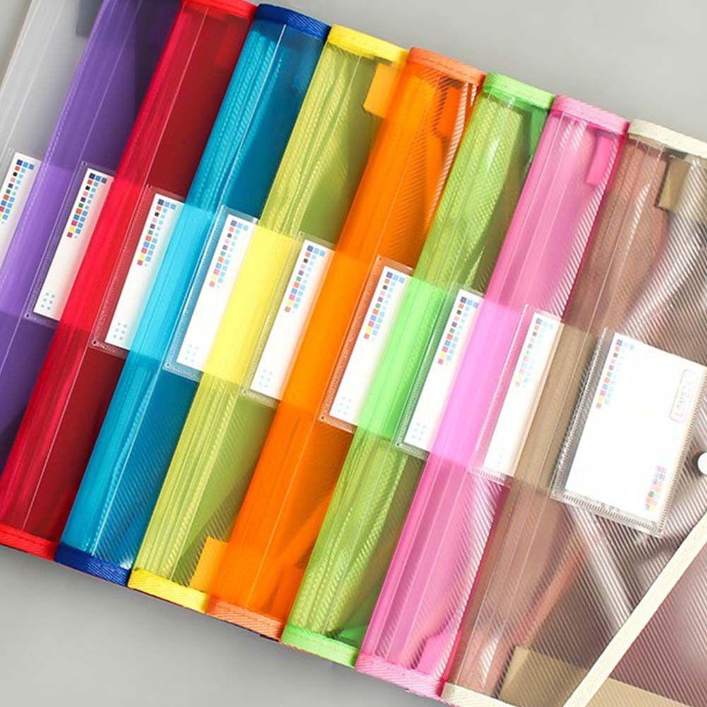 Pocket School Supplies Water Proof Document Organizers File Folder Organ File Bag Paper Storage Bag