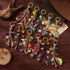 European Bestselling Colorful Retro Shell & Fish Bone Hand Rope Pendant Ornament