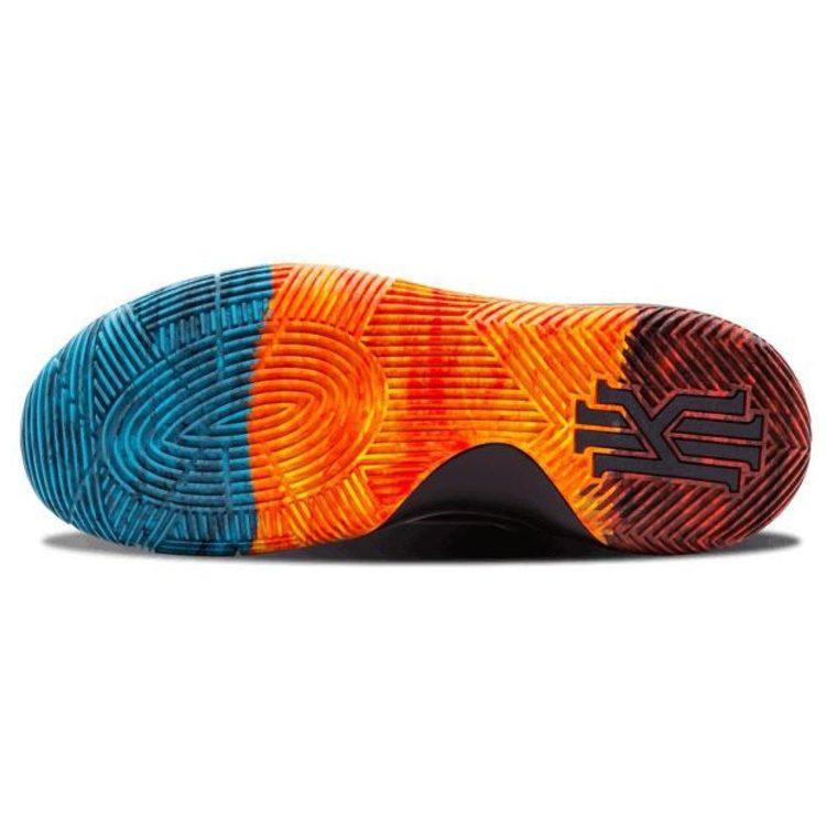 Nike Kyrie 2 BHM Mes de la Historia Negra Tela Antideslizante Ligeras Caña Media Zapatillas de Baloncesto de Rendimiento Hombre Negro 828375-099