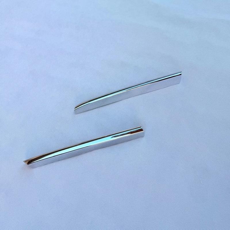 For Toyota Grand Highlander 2024 2025 ABS chrome Exterior Upper grille mesh net decorative strip Front bumper air vent frame