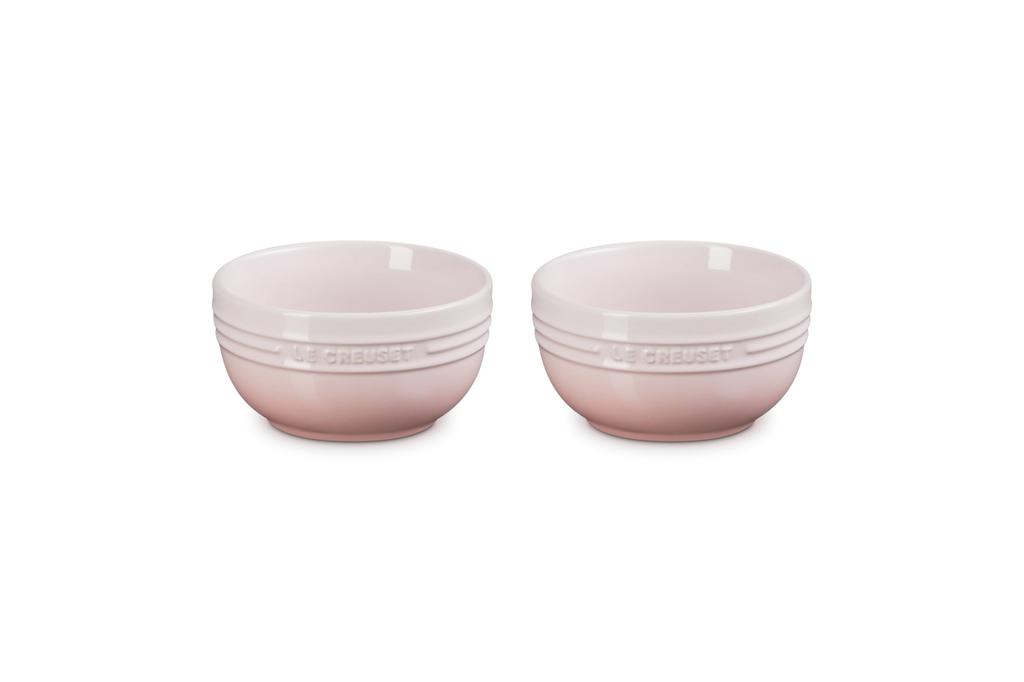 LE CREUSET Bowl 330ml Set of 2 Shell Pink
