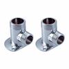 Alloy Shower Head Converter Kit - Concealed to Exposed Installation with Base Accessories and Water Pipe Connector