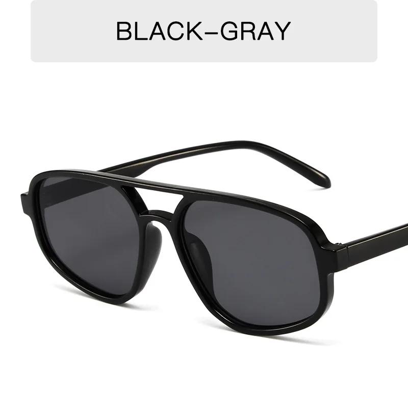 New Polygon Sunglasses Women Luxury Brand Cat Eye Glasses Men Designer Gradient Shades for Women UV400 Lentes  Mujer