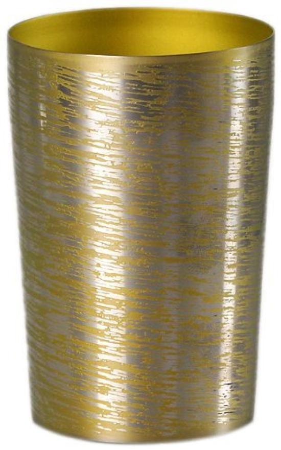 

Titanium White Made in Niigata Prefecture Tumbler, Birch, Gold, Tsubame,