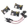 Mb102 Moduł Zasilania do Płytki Stykowej Bezlutowej 3,3V 5V Z Klipsem Baterii 9V Kabel Zasilający Wtyk DC 2,1x5,5mm