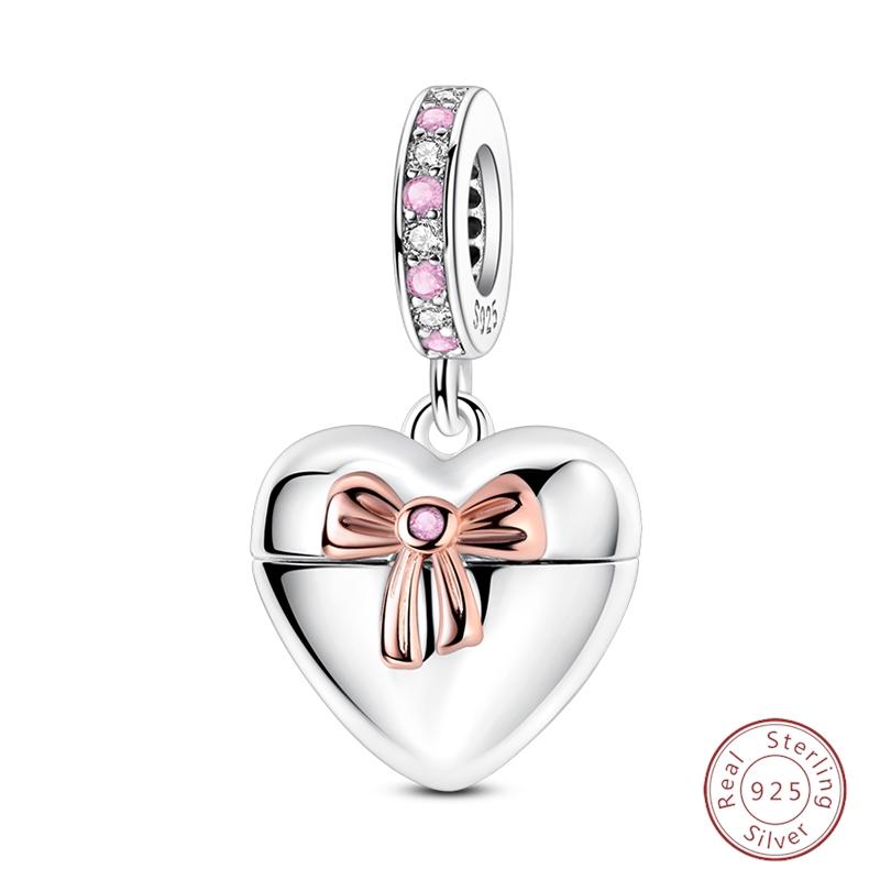 Sweety Copper Cake Poodle Crown Flowers Lover Luminous Charms Beads Fit 3Mm Bracelets Diy Fine Jewelry Making