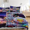 3pcs Toy Story 4 Movie Design Bedding Set Includes Quilt Cover and Pillowcases, Suitable for All Seasons D077