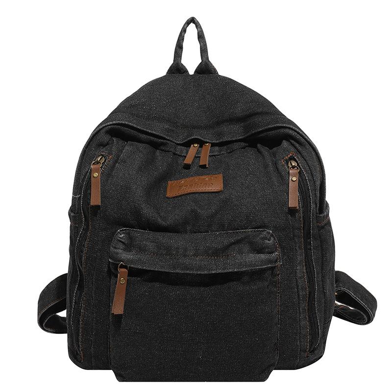 Large-capacity Schoolbag, Handbag, Retro Backpack, Women's Harajuku Style Fashionable Travel Backpack