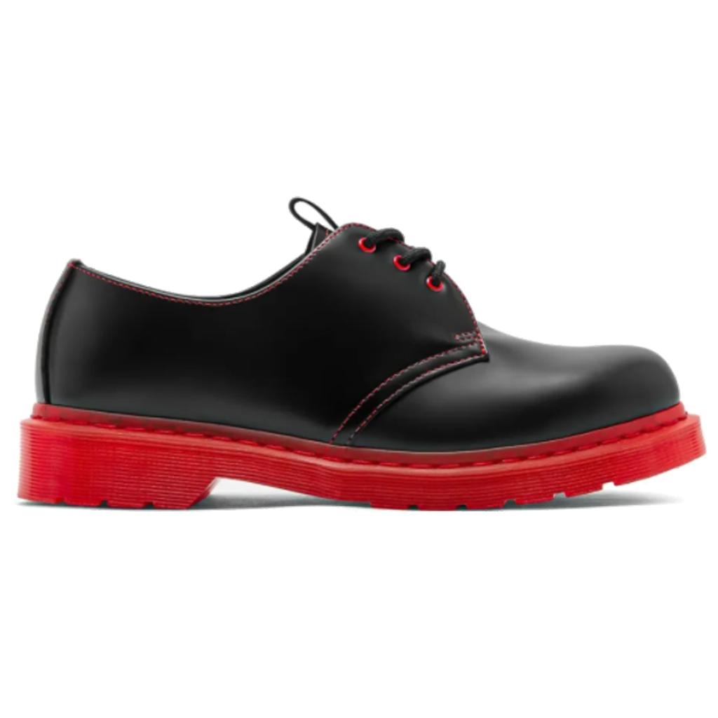 New CLOT X Dr.Martens 1461 Black Red 27153001