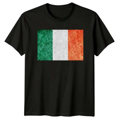 Irland Flagge Used-Look Irische Flaggen Herren T-Shirt Damen T-Shirt Grafik Top
