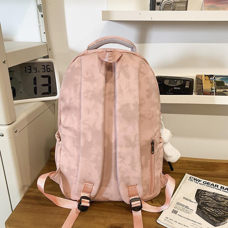 School bag new trend college student couple casual backpack style versatile youth student backpack