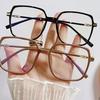 Fashion Frosted Multicolor Glasses Anti Blue Light Blocking Lens Square Frame Eye Protection Eyeglasses Women Men