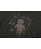 CPGN STUDIO Hello Flower Pigment Short Sleeve T-Shirt Smoke Black
