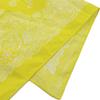 kakatrend bandana yellow paisley 100% cotton adult bandana handkerchief unisex durag large men's yellow 55cm x 55cm