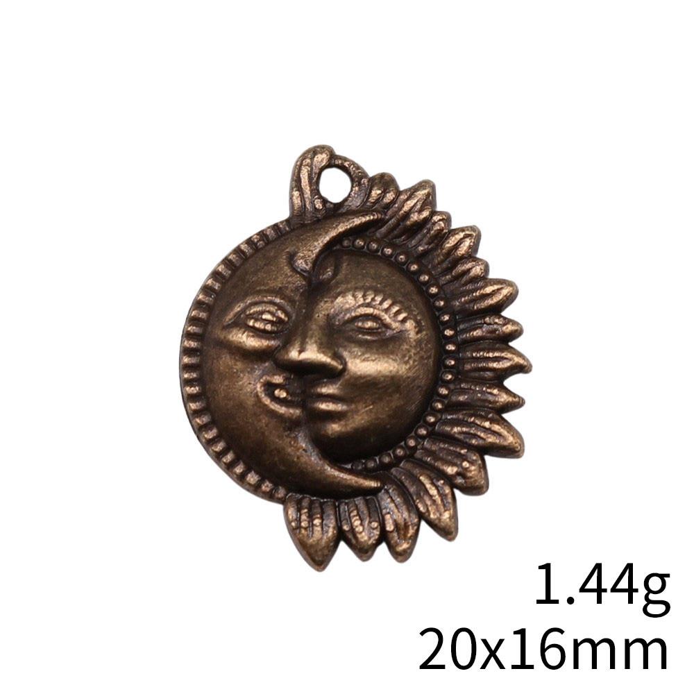 Wedding Anniversary Charms Bag Sun Moon Charms Pendant Items Pendant Set