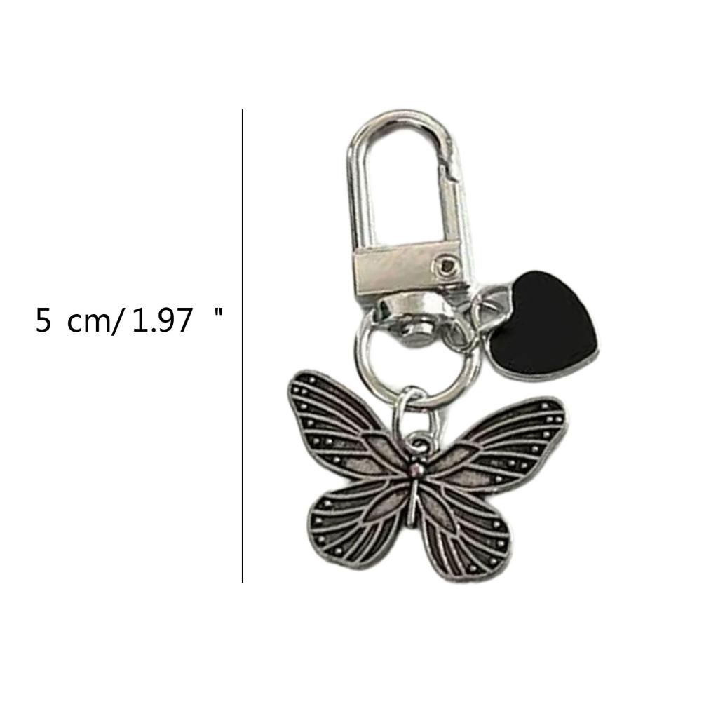 Cherry/Candy/Butterfly/Bow Heart Keychain Alloy Key Chain Multi-Functional Phone Chain Women Girls Bag Purse Accessory