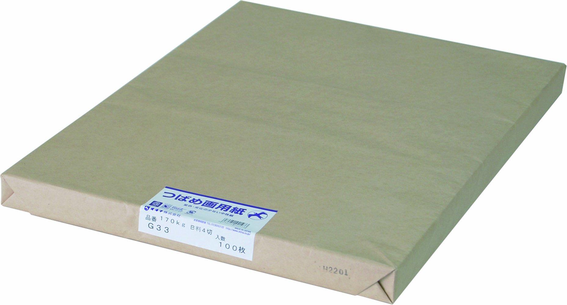 

Okina Tsubame Drawing B 4 100 G33 Paper, Size, Cuts, Sheets, белый