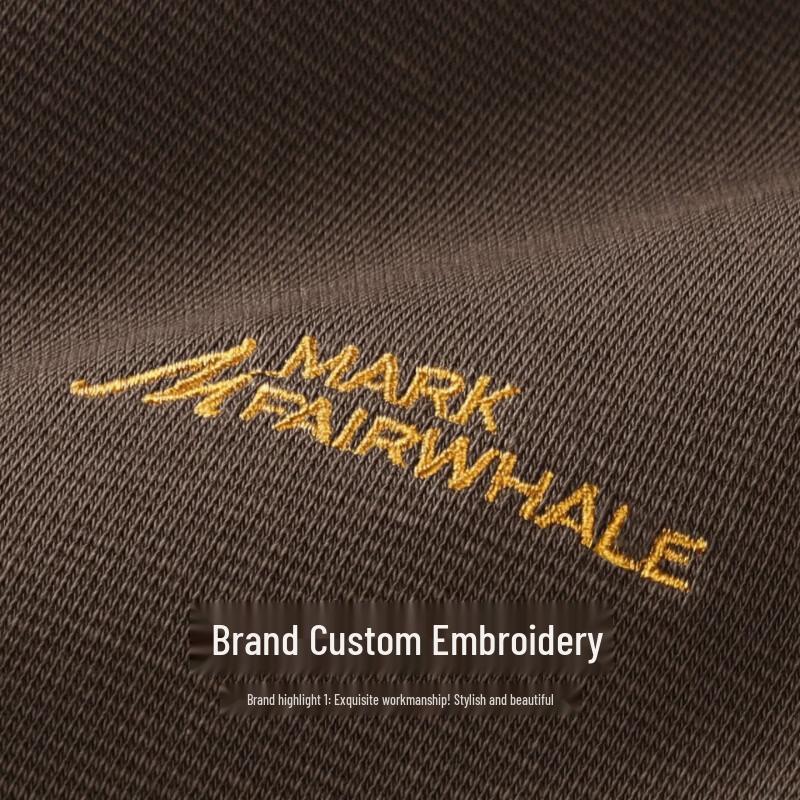 Mark Fairwhale Men's Embroidered Crewneck Sweatshirt