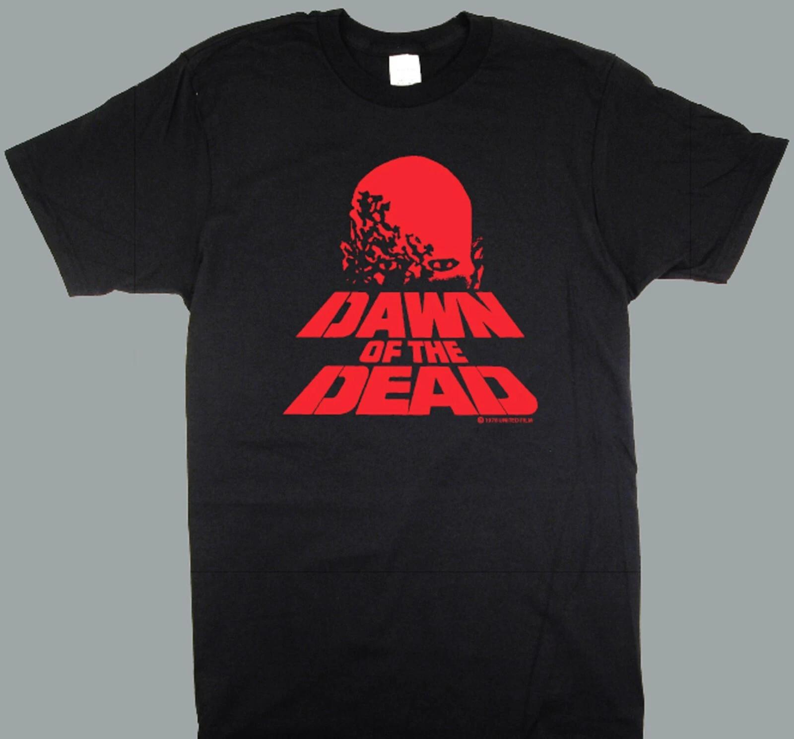 Dawn of the Dead T Shirt day tee zombie night living romero 1978 horror movie M