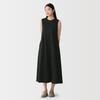[MUJI] Women's Cooling UV-Cut Sleeveless Dress BB2W0A6S Black S