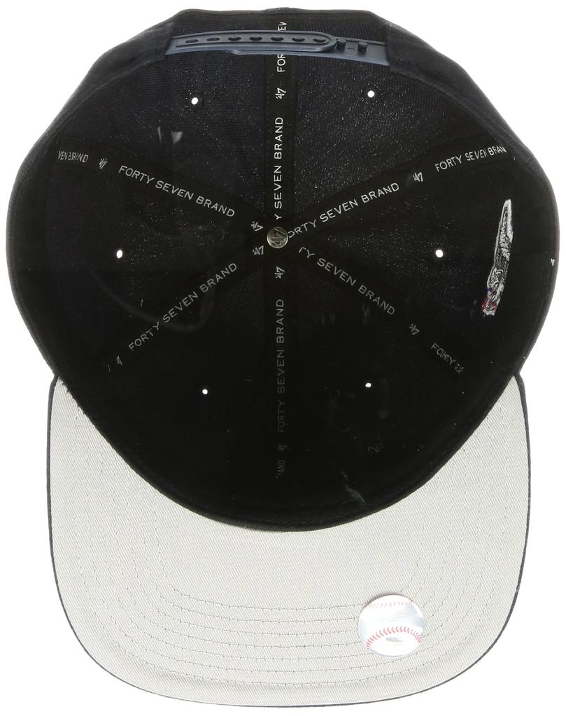 CZAPKA Yankees Sure Shot KAPITAN NY Granatowa Darmowa (Czterdzieści siedem) '47 '47 B-SRS17WBP-NY (55-61 cm) [Autentyczny]