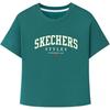 Knit Breathable Pullover Short Sleeve Quick Dry T-Shirt Women Tops L226W051-06CG