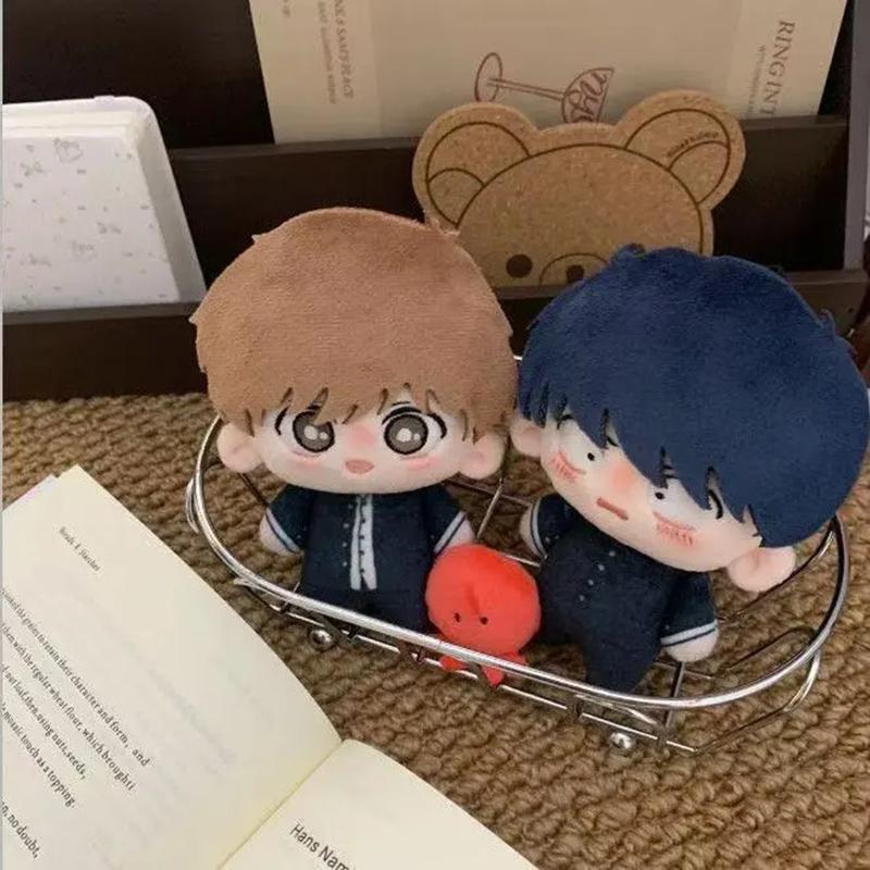 Anime Go For It Nakamura Nakamura Okuto Aikichi Hirono Cosplay Keychain Plush Cotton Doll Backpack Pendant Keyring Jewelry