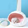 Cute Hamster Nest Ceramic Hamster Bed Desktop Ornament Pet Hiding House  Summer