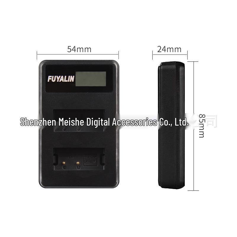 FUYALIN LPE17 Charger for EOS RP 77D 800D 760D 750D M6 Cameras