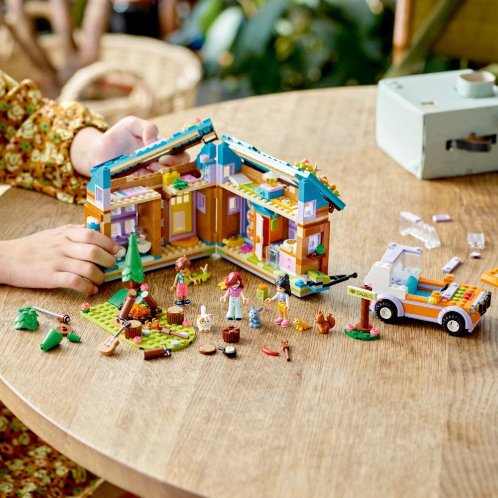 LEGO Friends Mobile Small House Toy Present Birthday Block Christmas Girls Boys Children 7 Years Old 8 Years Old 9 Years Old Elementary School Pretend