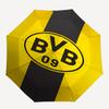 Borussia Dortmund Theme Automatic Umbrella, Lightweight & Portable, 8 Rib, Perfect for Outdoor Travel, Birthdays, Christmas, Gifts.