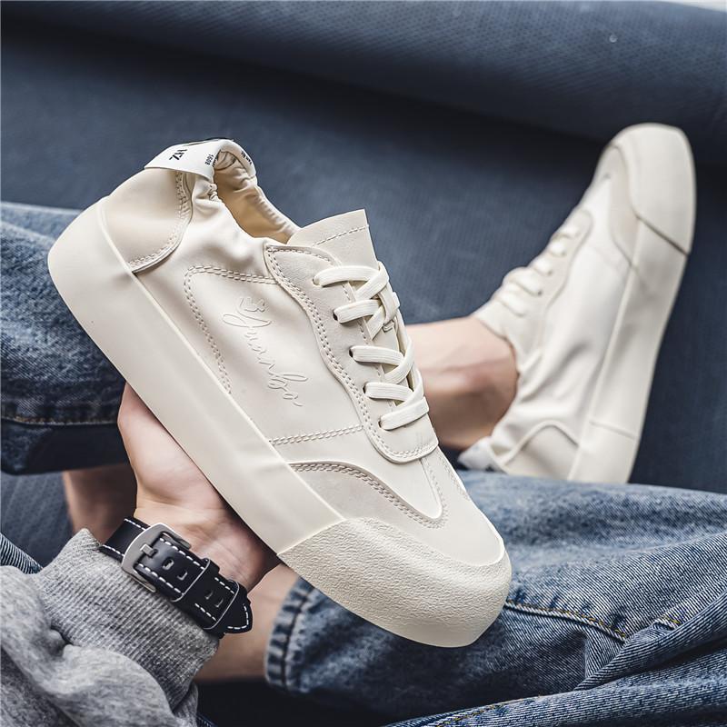 

Мужская обувь летняя дышащая 2025 новый тренд универсальные студенческие маленькие белые туфли мужские спортивные туфли для серфинга повседневная модная обувь 35