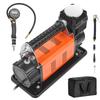 VEVOR 12V Heavy Duty Air Compressor - with Digital Pressure Gauge Tire Inflator Kit, 7.06 CFM Portable Tire Inflator