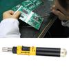 12 in 1 Ignition Butane Gas Soldering Iron Portable Cordless Welding Torch Kit (Yellow)
