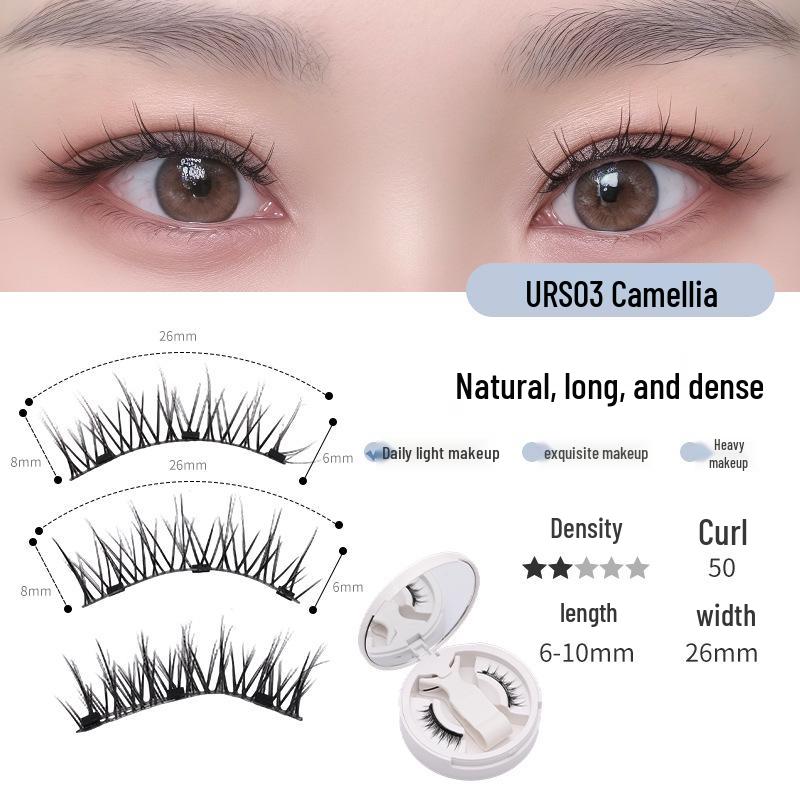 New Style Magnetic False Eyelashes & Curler Set – Little Devil Collection