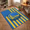 Golden State Warriors (1) Tappeti da ufficio adatti per soggiorni, camere da letto, uffici e cucine un regalo per l'arredamento della casa moderna