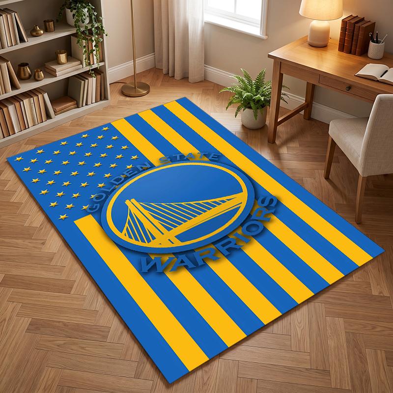 Golden State Warriors (1) Tappeti da ufficio adatti per soggiorni, camere da letto, uffici e cucine un regalo per l'arredamento della casa moderna