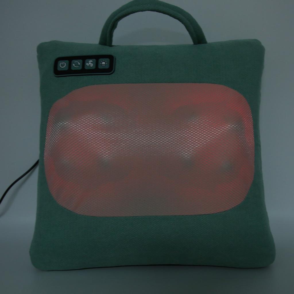 Neck Waist Massage Pillow 3 Modes Hot Compress Vibration Electrical Cervical Shoulder Massage Cushion