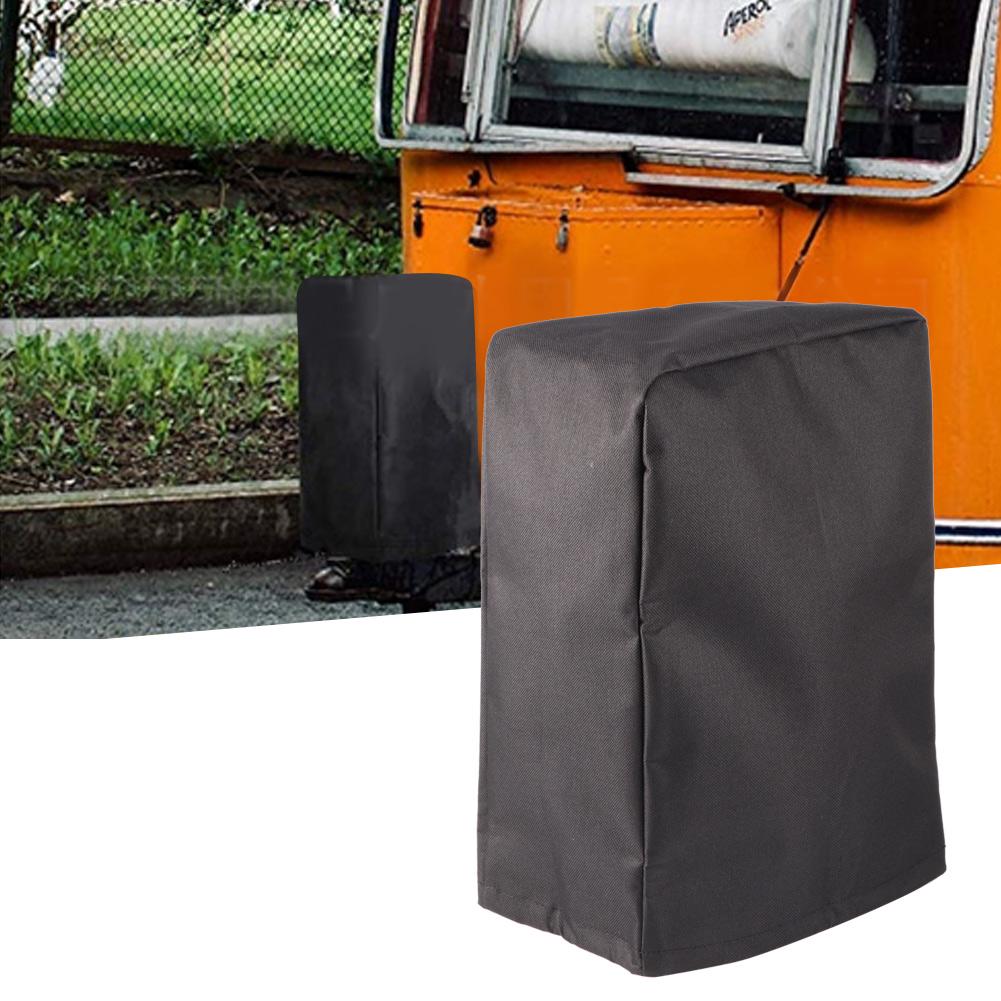35.5x12.7x25.4cm Waterproof Dust Proof Electric Jack Protective Cover for Trailer Motorhome