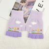 Cute Winter Knitted Train Gloves - Windproof & Warm for Adults