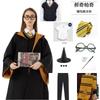Harry Potter Studio Magic Robe Cosplay Costume, Halloween Classic Wizard Role Play Gown
