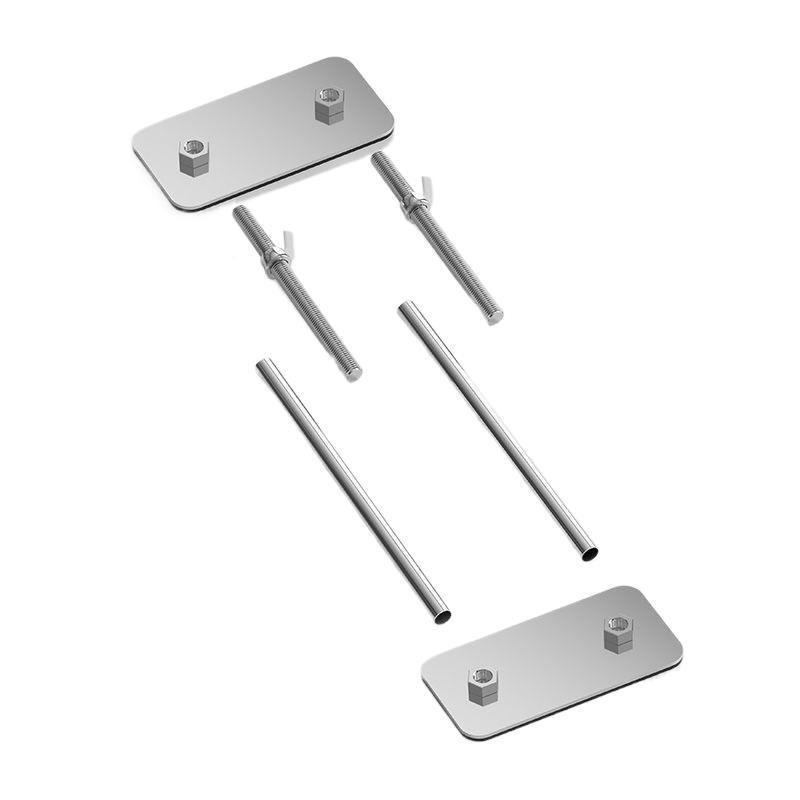 Teleskopische Unterschrank-Spülbecken-Stützstange - Kein Bohren erforderlich